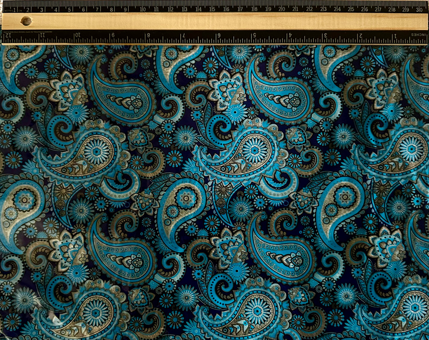 BLUE FLOWER PATTERN (A35)