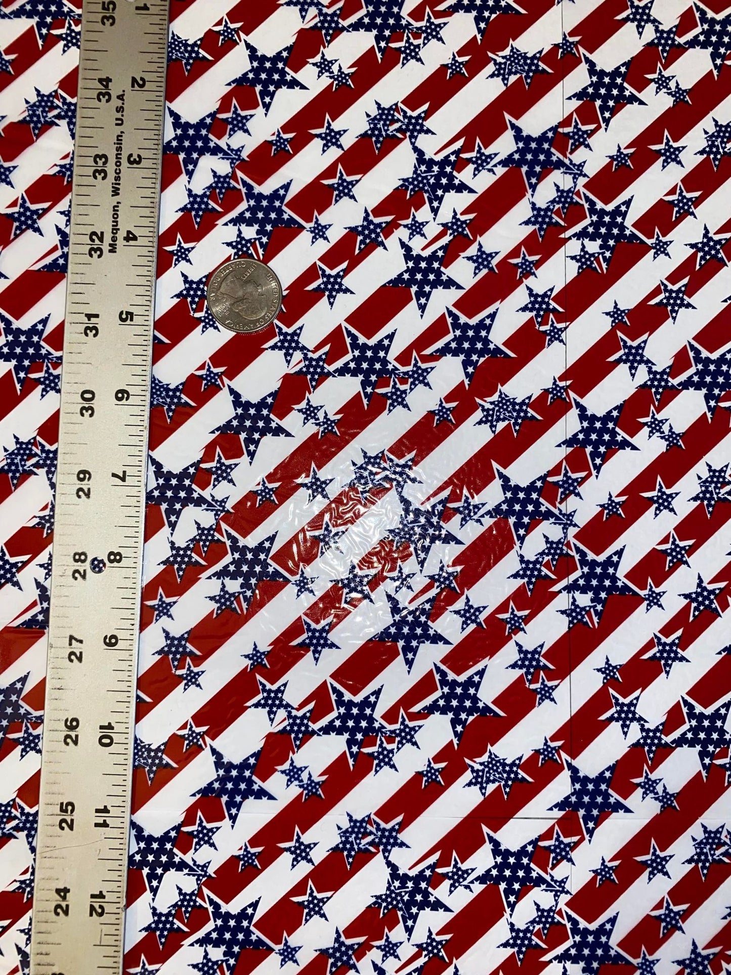 Red, White & Blue Stars