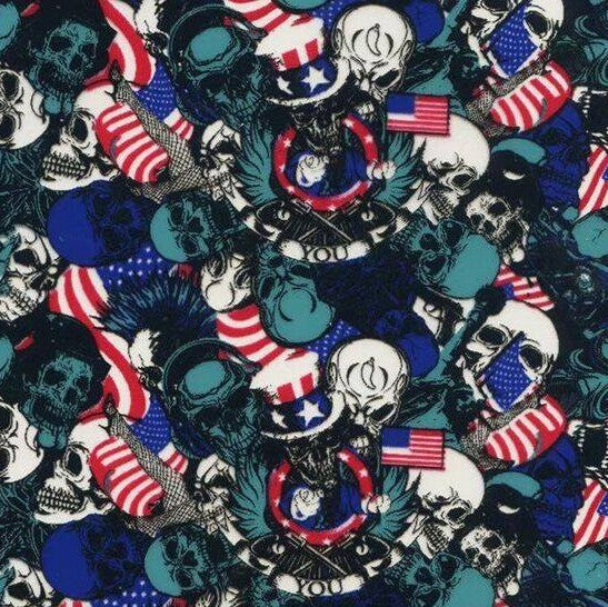 PATRIOTIC SKULLS