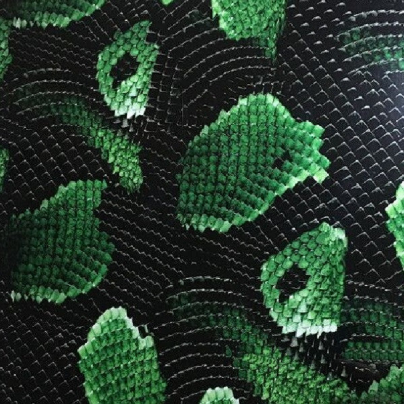 GREEN SNAKE SKIN