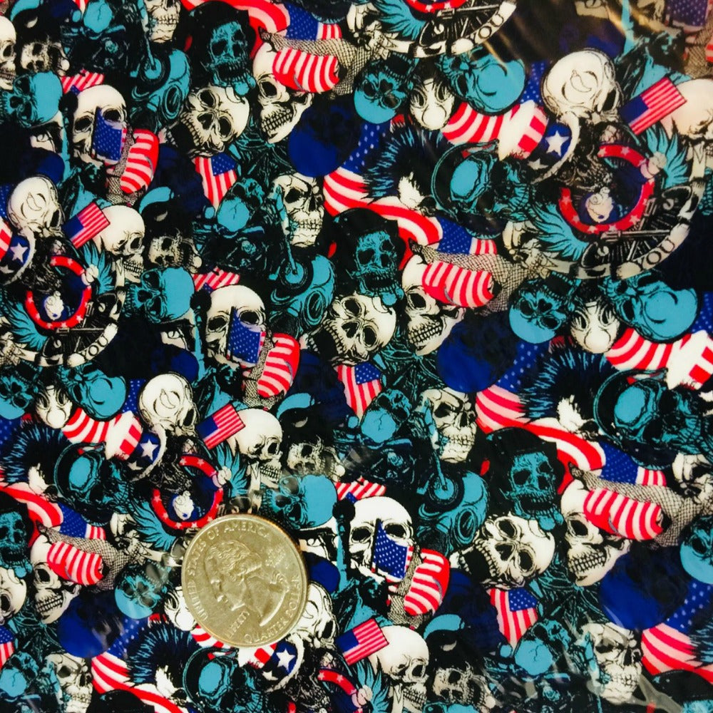 PATRIOTIC SKULLS