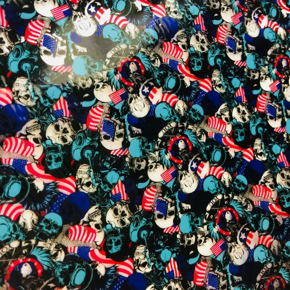 PATRIOTIC SKULLS