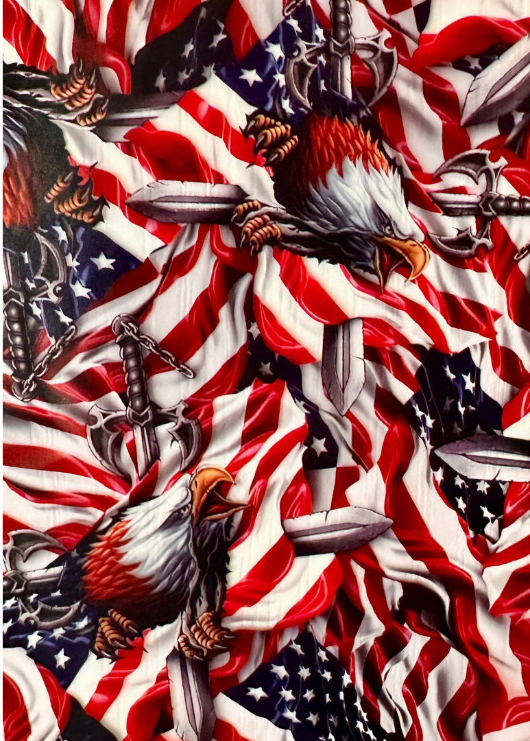 Flags and Eagles
