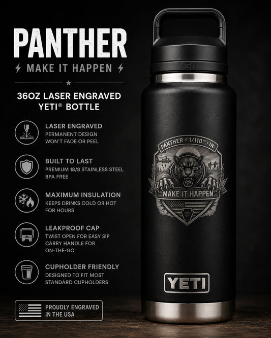 YETI Black 20oz Rambler Tumbler LE