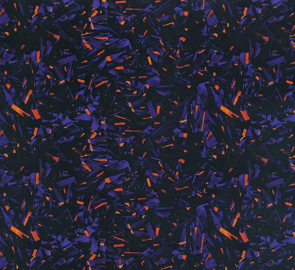 Forged Carbon Fiber Blue & Orange