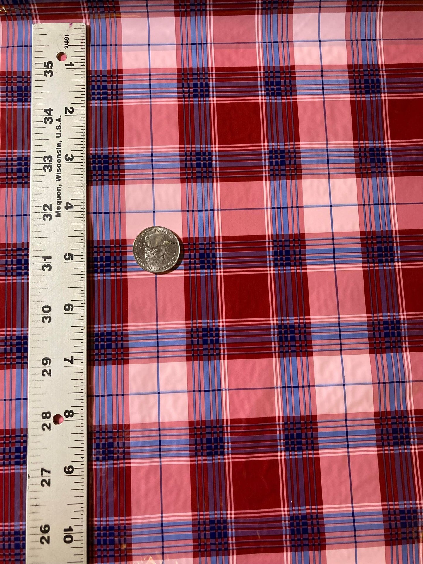 Pink Blue Flannel