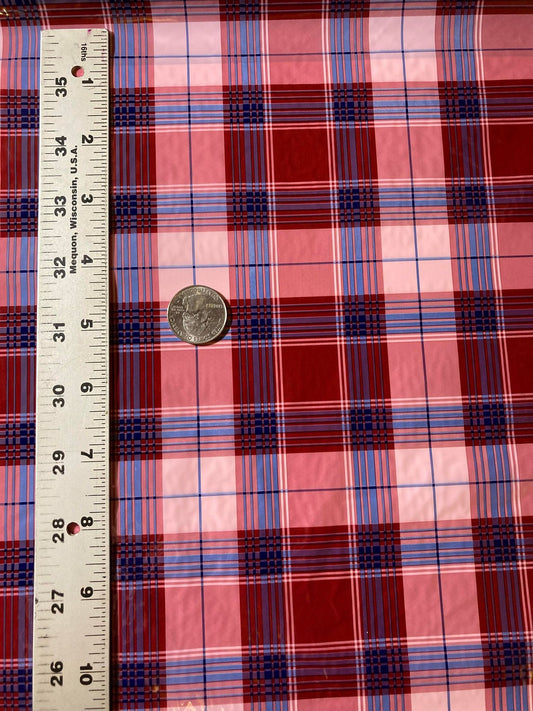 Pink Blue Flannel