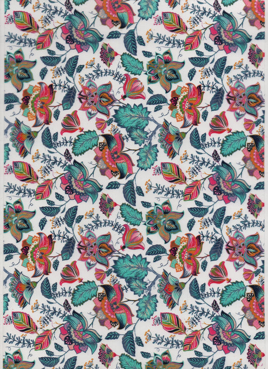 Peacock Flower Pattern (A27)