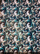 Teal Waves