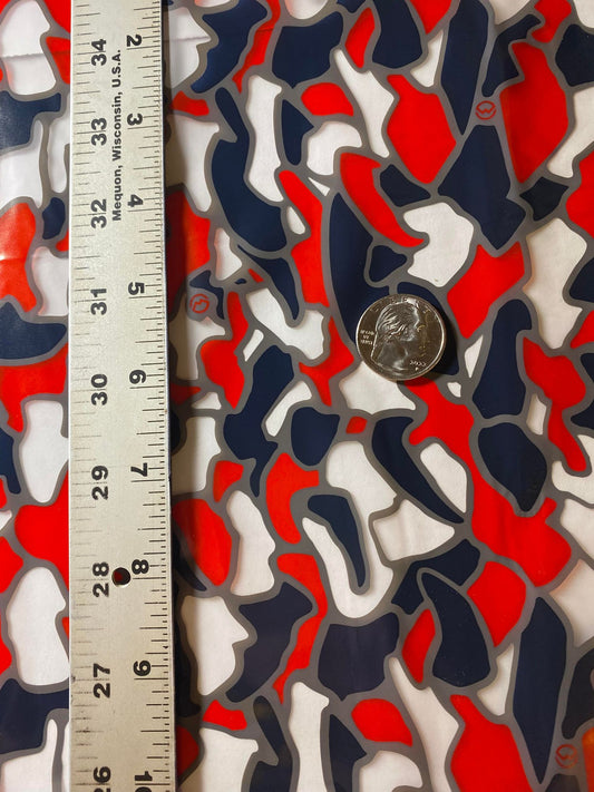 Red, White & Blue Tile