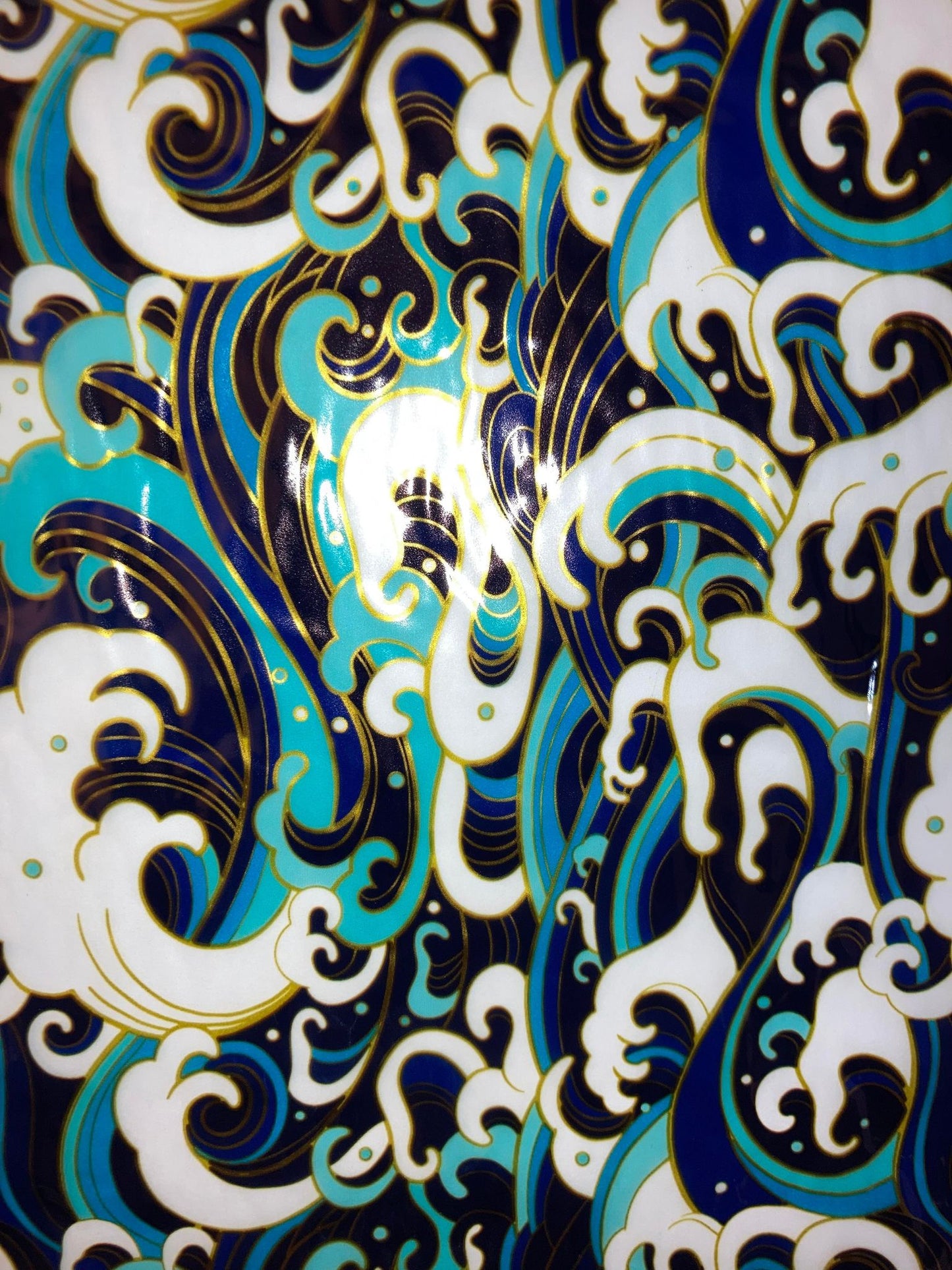 Teal Waves