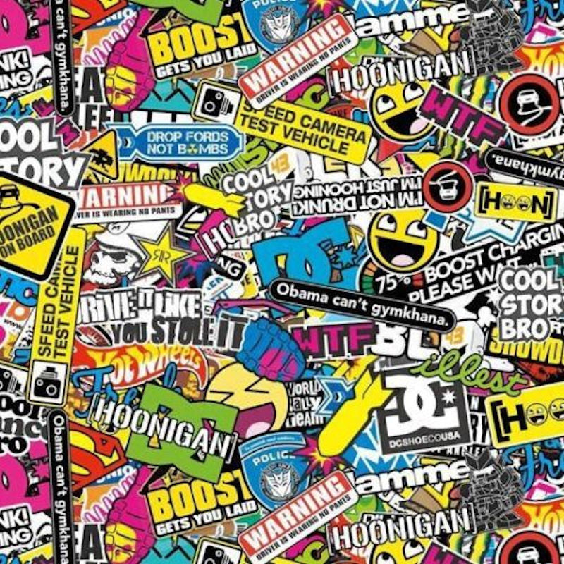 STICKER BOMB 7 (D10)