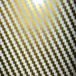 Yellow Gold Carbon fiber