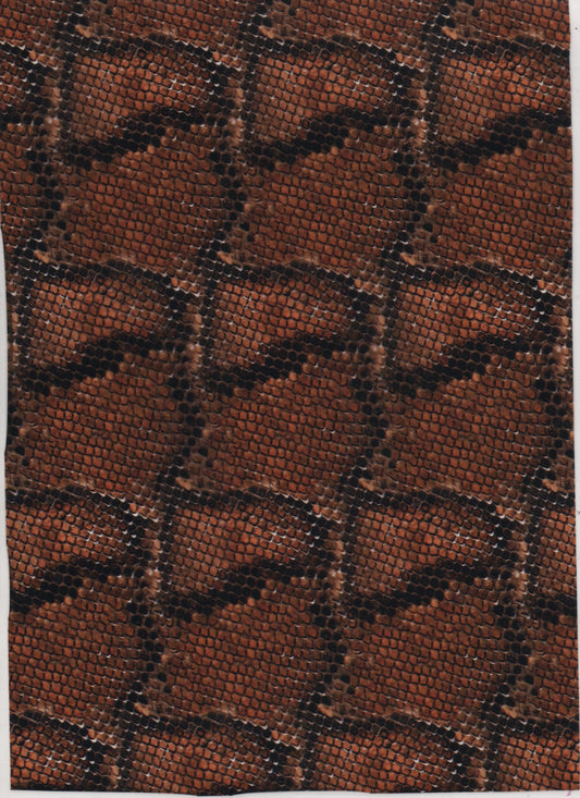 Brown Snake Skin