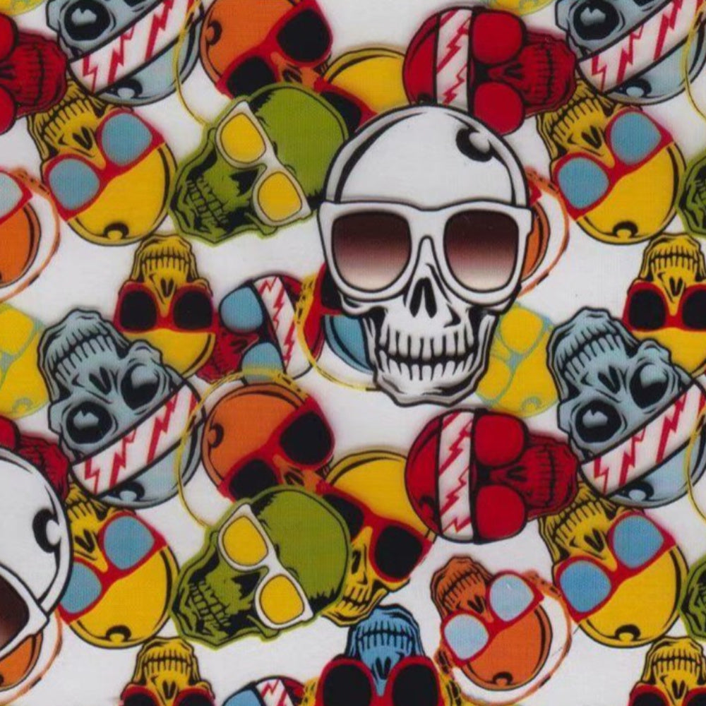 Retro Skulls