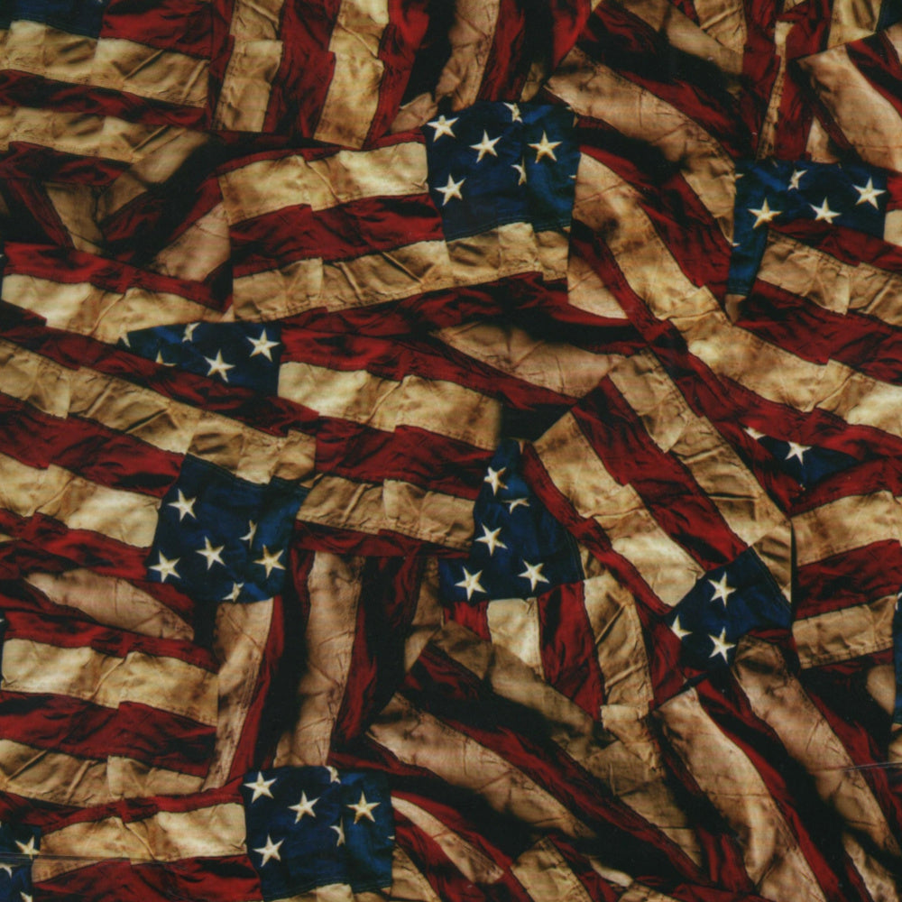 Distressed American Flag