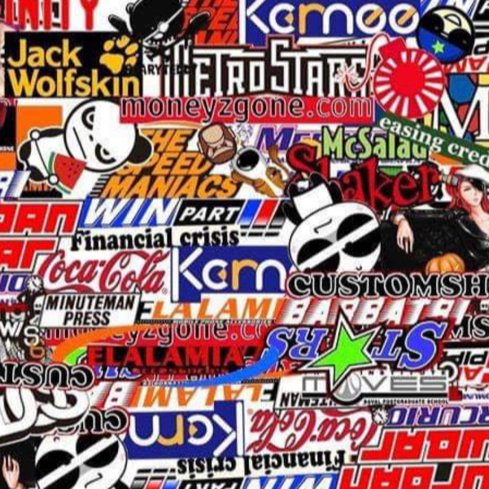 Audio Sticker Bomb Sticker Bomb 2 β Hydrographic Film Supplies